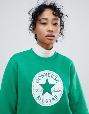 green converse sweatshirt