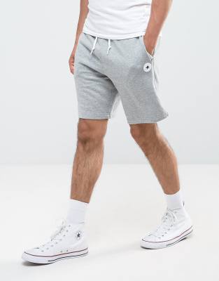 white converse and shorts