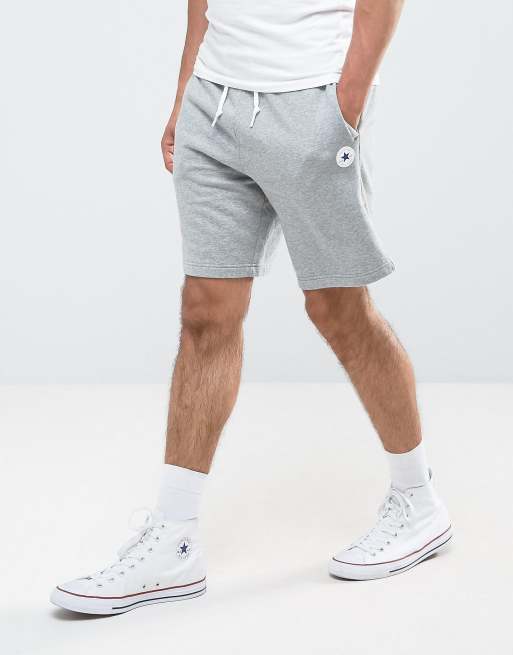 Converse Chuck Patch Shorts In Gray 10004633 A03