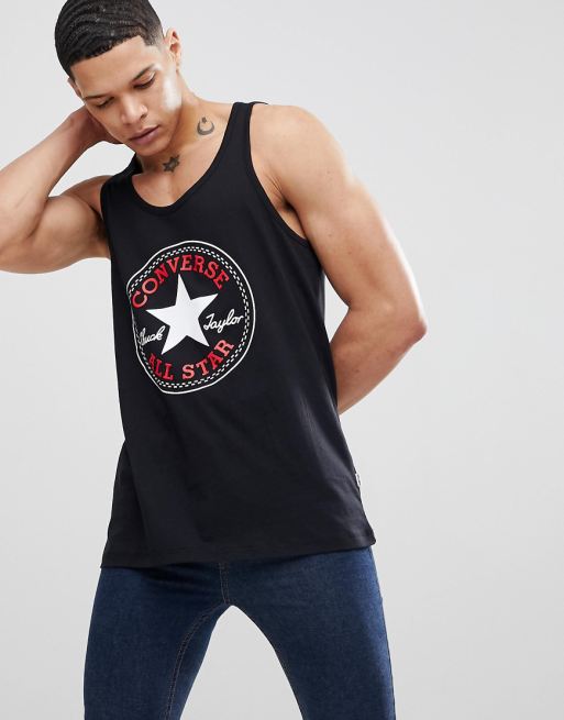 converse chuck patch tank t-shirt converse chuck patch tank t-shirt