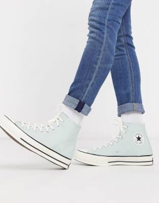 Converse - Chuck - Sneakers anni '70 verde polvere