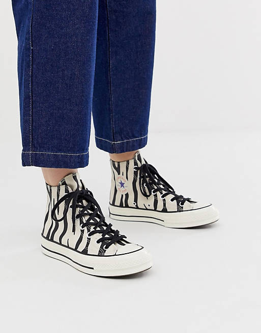 Converse Chuck - Sneakers anni '70 zebrate | ASOS خرنق
