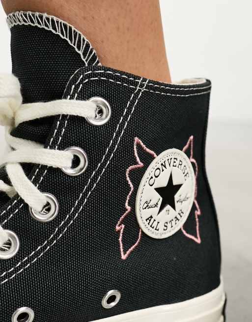 Converse best sale toute noir