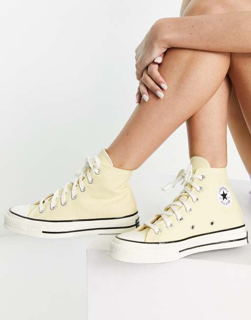 Converse – Chuck Taylor 70 – Citrongula sneakers