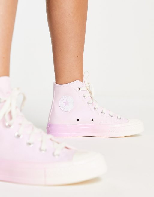 Converse - Chuck Taylor 70 Hi Gradient Heat - Lyserøde sneakers med ombre-effekt