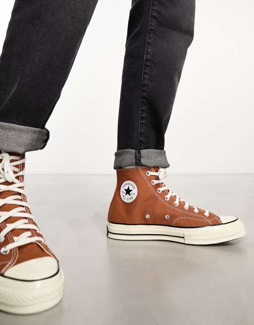 Converse alte con risvolto hotsell