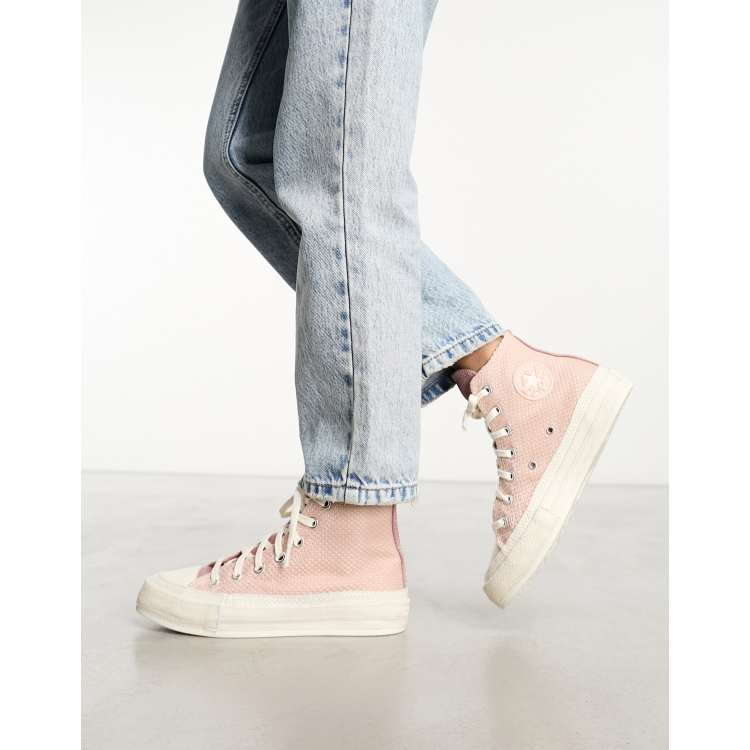 Asos pink converse best sale