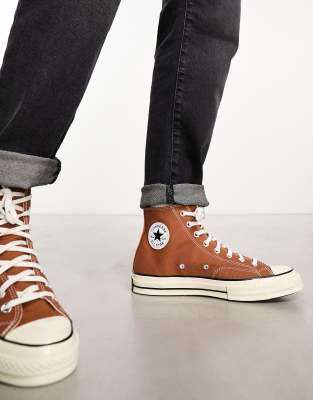 Converse brown deals low top