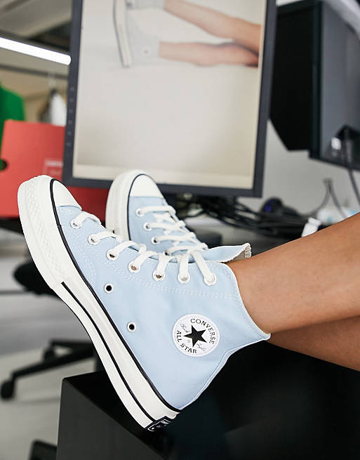 Converse Chuck Taylor 70 trainers in baby blue | ASOS