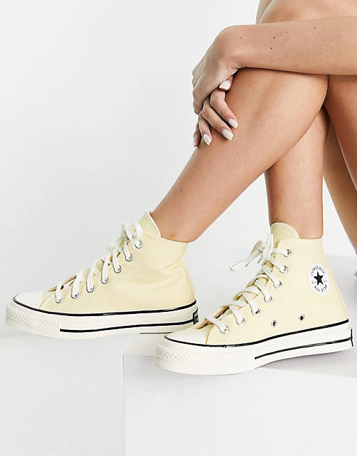 Converse Chuck Taylor 70 trainers in lemon yellow | ASOS