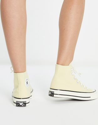 asos yellow converse