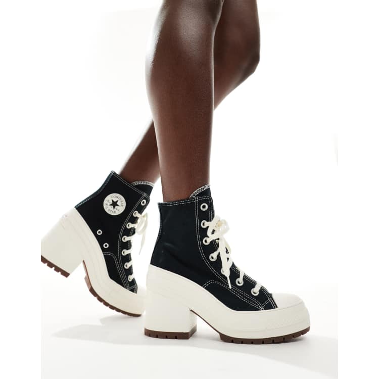 Converse Black Chuck 70 de Luxe Heels