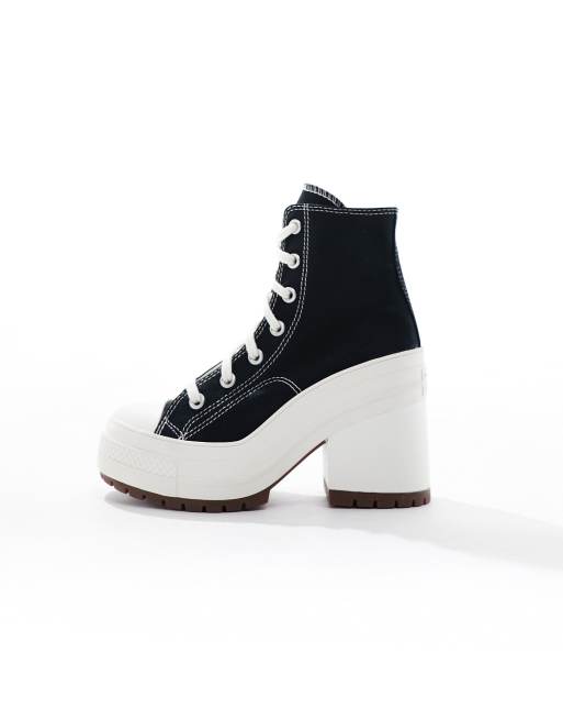 Heeled store chuck taylors