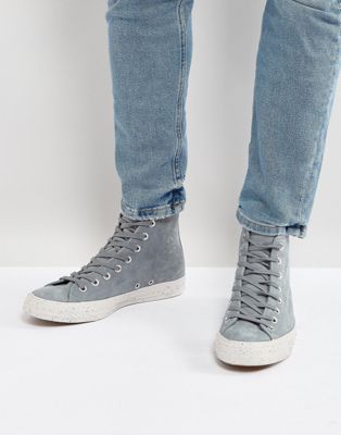 converse grigie jeans