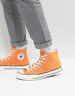 Converse - Chuck Taylor All Star 70 159622C - Sneakers alte di tela  arancione | ASOS