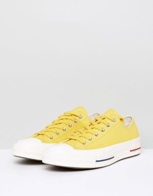 converse basse jaune