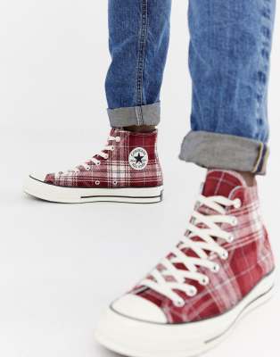 converse chuck taylor all star 70 hi plaid