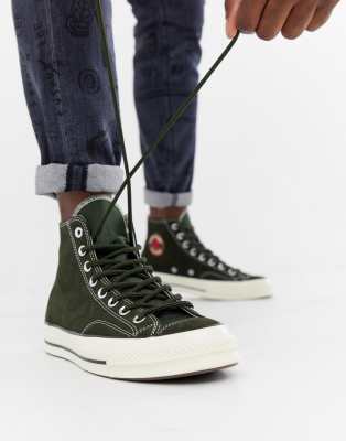 Converse Chuck Taylor All Star '70 Hi Sneakers In green 162371C | ASOS