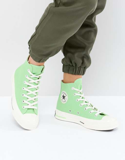 Converse Chuck Taylor All Star 70 Hi Sneakers In Green