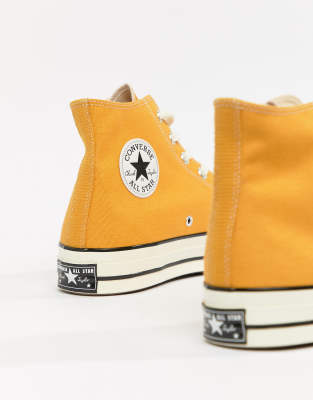asos yellow converse