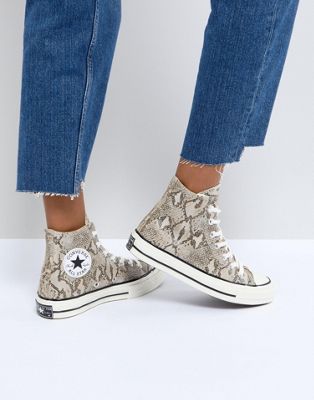 Converse Chuck Taylor All Star '70 High Top Sneakers In Snake Print | ASOS