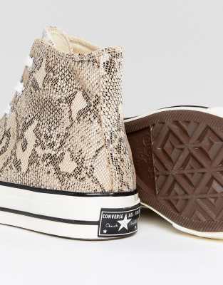 snake print converse high tops
