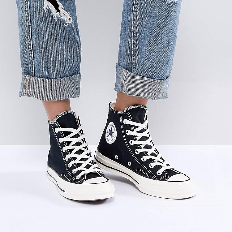 Converse Chuck Taylor All Star '70 High Top Trainers In Black | ASOS