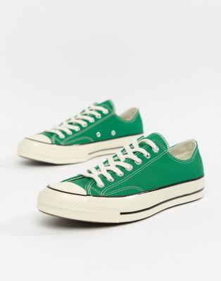 converse ox green