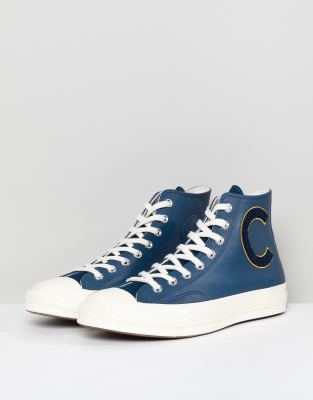 converse alte blu navy
