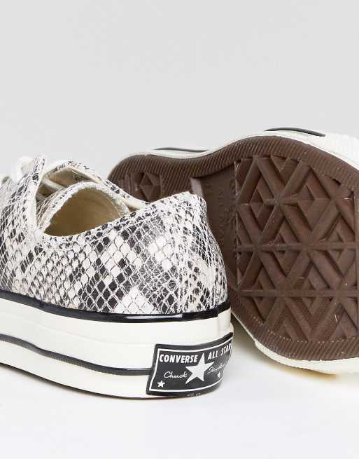 Converse Chuck Taylor All Star 70 Sneakers In Snake Print