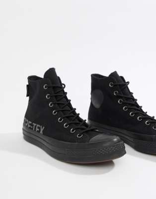 converse chuck taylor waterproof black