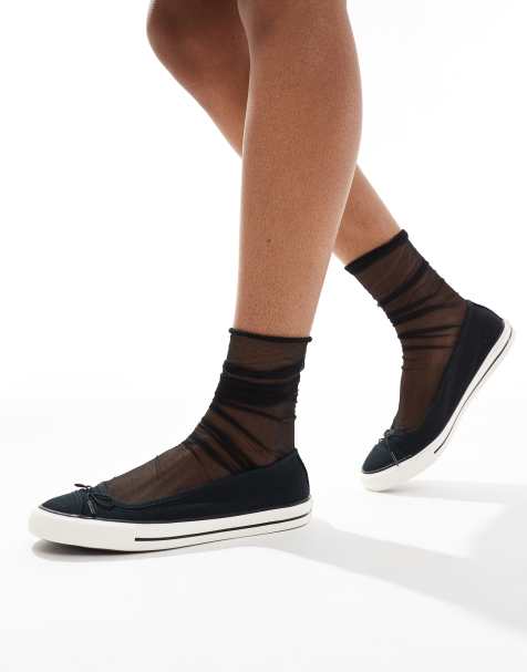 Converse - Chuck Taylor All Star - Ballerine basse nere - view 1