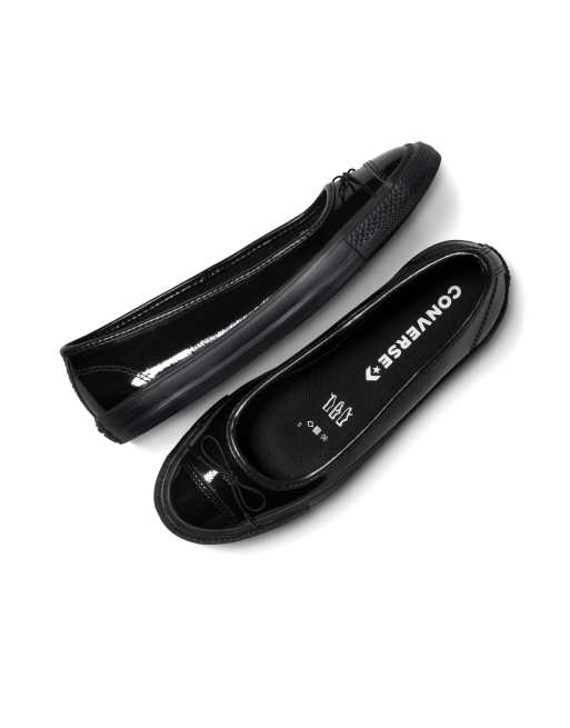Converse - Chuck Taylor All Star - Ballerines à enfiler - Noir/aigrette/noir