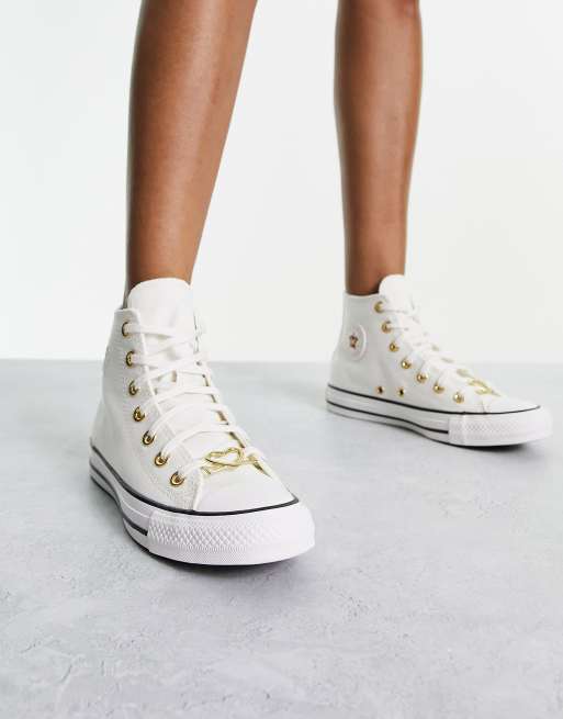 Converse avec coeur femme hot sale