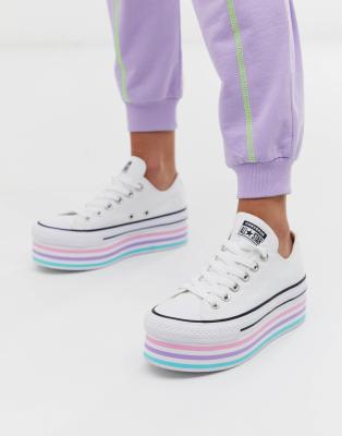 converse blanche asos