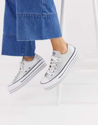 chuck taylor all star argent