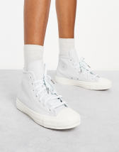 Converse haute outlet gris clair