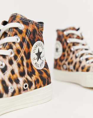 converse homme leopard