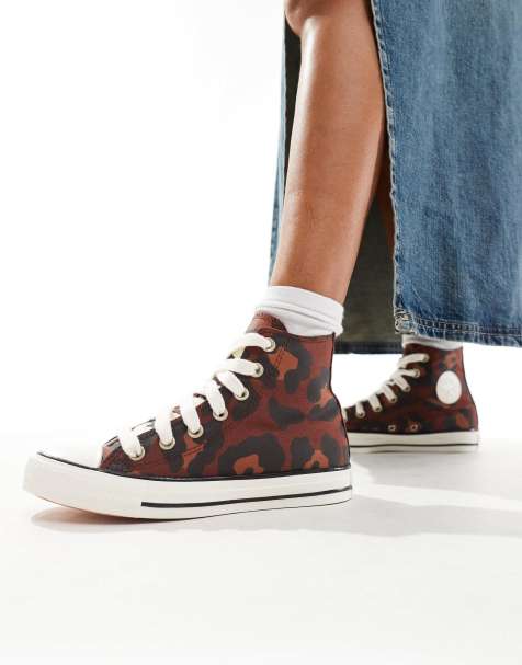 Converse - Chuck Taylor All Star - Baskets montantes à imprimé léopard - view 1