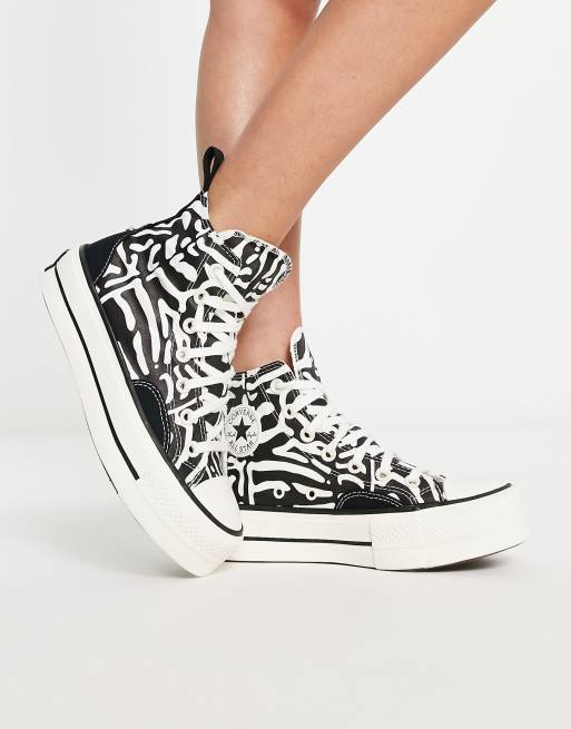 Converse zebre on sale pour femme