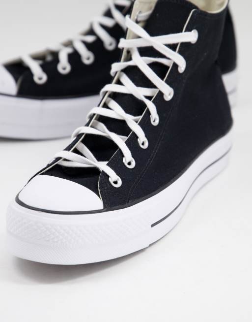 converse blanche semelle epaisse