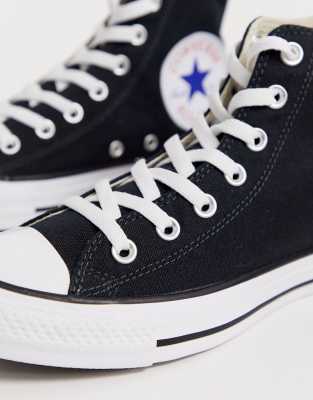 converse noir plusieurs logo