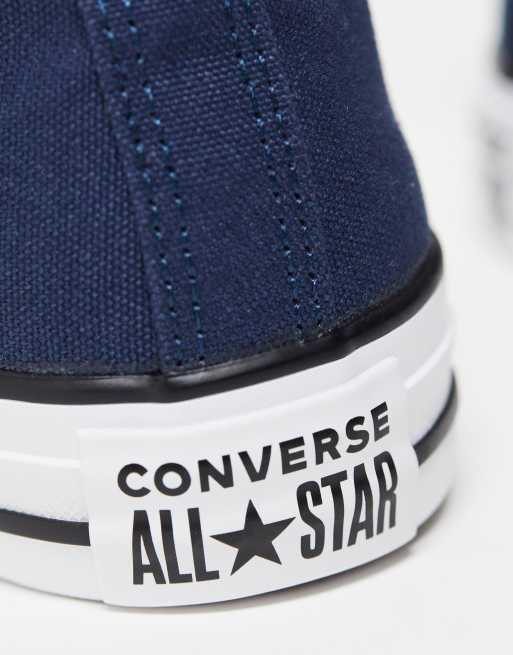 Converse plateforme best sale bleu marine