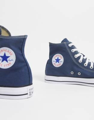 converse montante bleu marine