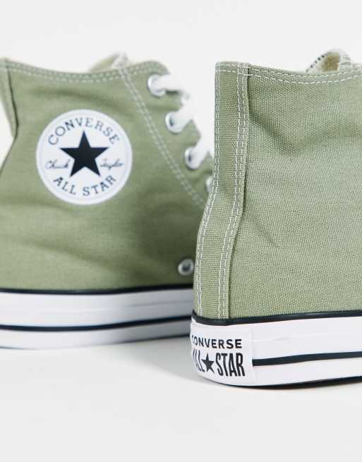 Converse Chuck Taylor All Star Baskets montantes classiques Kaki d lav