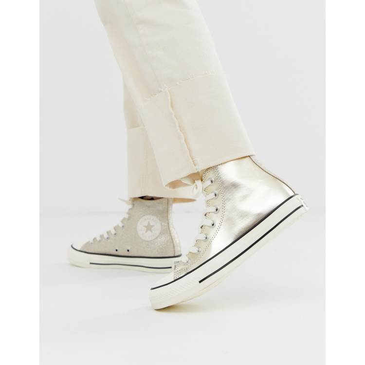 Converse 2025 blanche doree