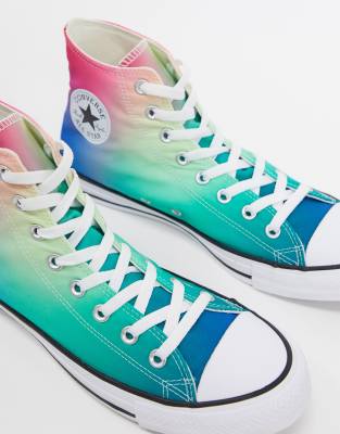 converse montant bleu