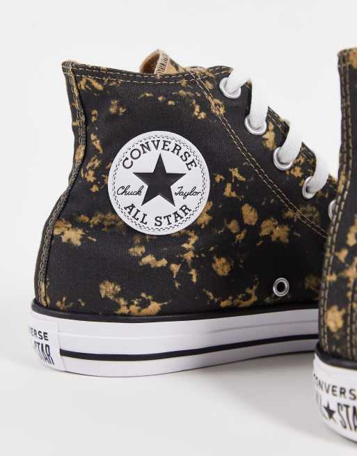 Converse hotsell noir délavé