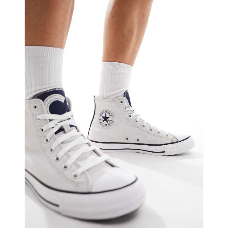 Converse all top star gris clair