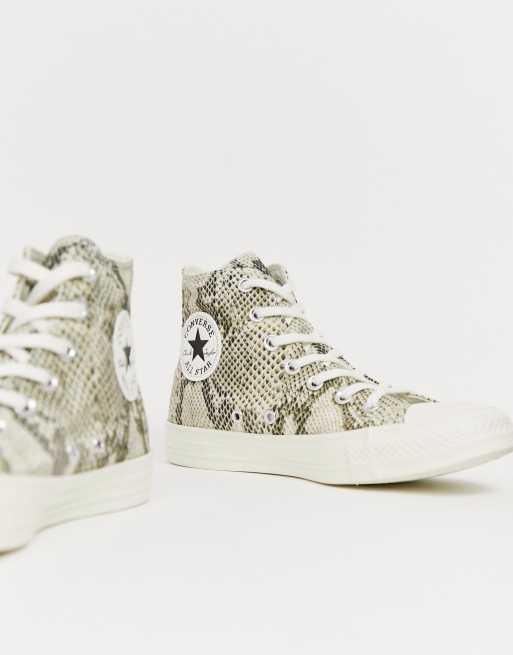 Converse 2025 imprimé serpent